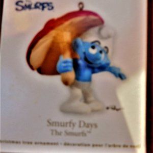 Hallmark Keepsake Smurphy Days "the Smurfs" 2012 Original box NWT